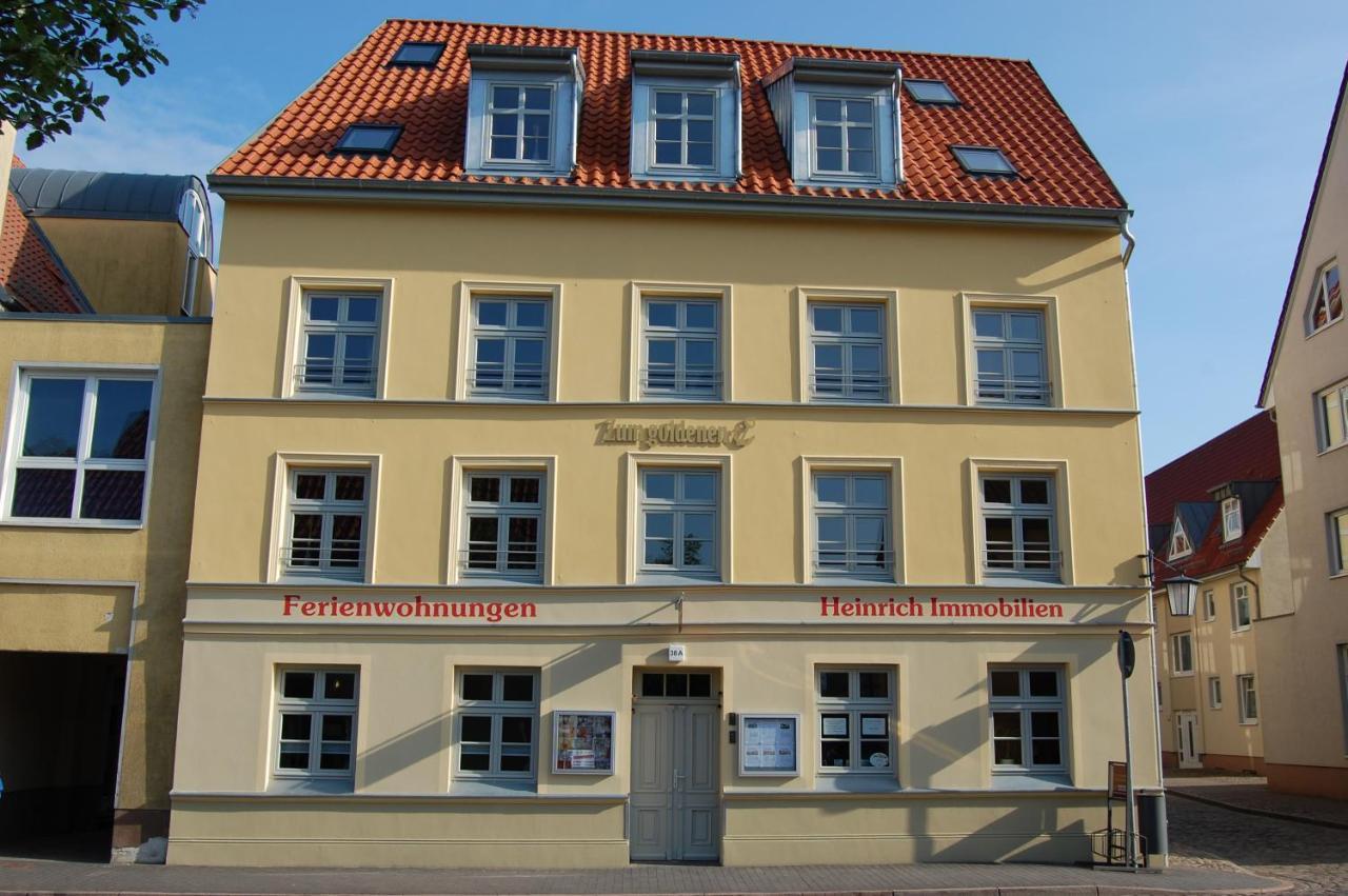 Zum Goldenen Anker Aparthotel Stralsund Exterior foto